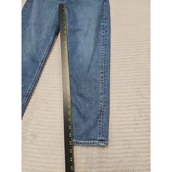 American Eagle Jeans Womens 0 Short Mom Jean Stretch Medium Wash - Picture 2 of 9